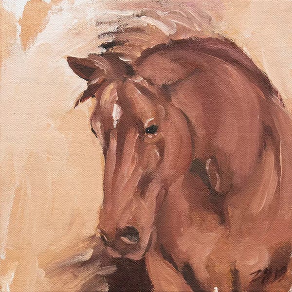 Zil Hoque: Family Equidae (study 31) by Zil Hoque