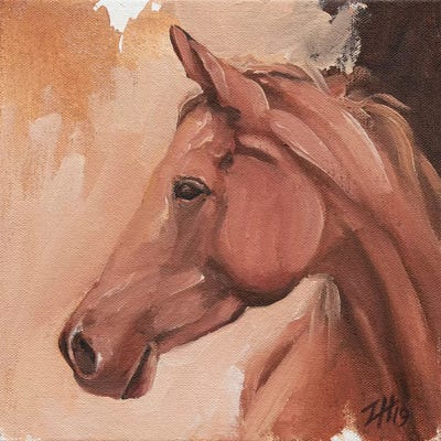 Family Equidae (study 73) by Zil Hoque canvas print