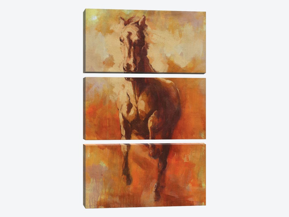Lightcharger III  by Zil Hoque 3-piece Canvas Print