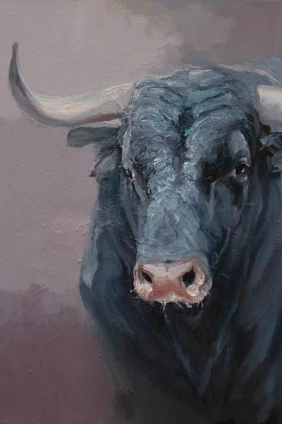 Zil Hoque: Toro Espanol Negro III by Zil Hoque