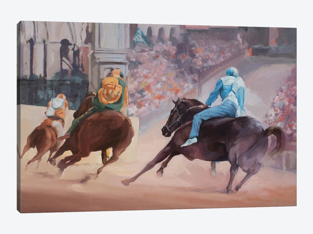 Palio 2 by Zil Hoque 1-piece Canvas Wall Art