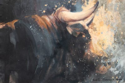 Horns V by Zil Hoque art print