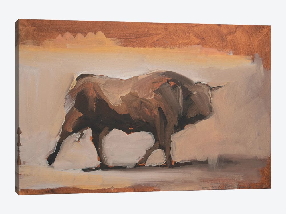 Toro Essay XIX by Zil Hoque 1-piece Canvas Wall Art