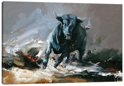 Tempest (Study I)  Canvas Art Print - Bull Art