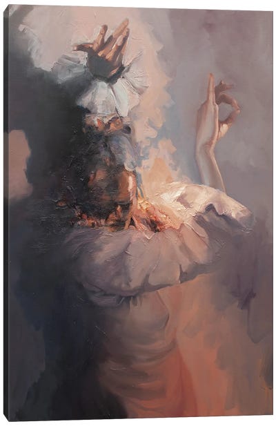Sientos II Canvas Art Print - Flamenco Art