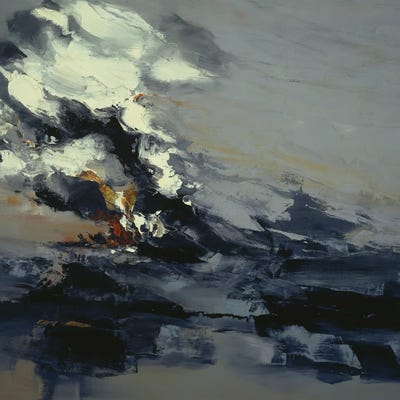 Nimbostratus Agua Fuego by Zil Hoque canvas print