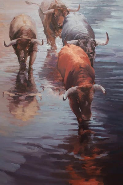 Bulls: Transgressions II by Zil Hoque