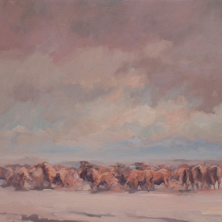 Under Spanish Skies by Zil Hoque wall art