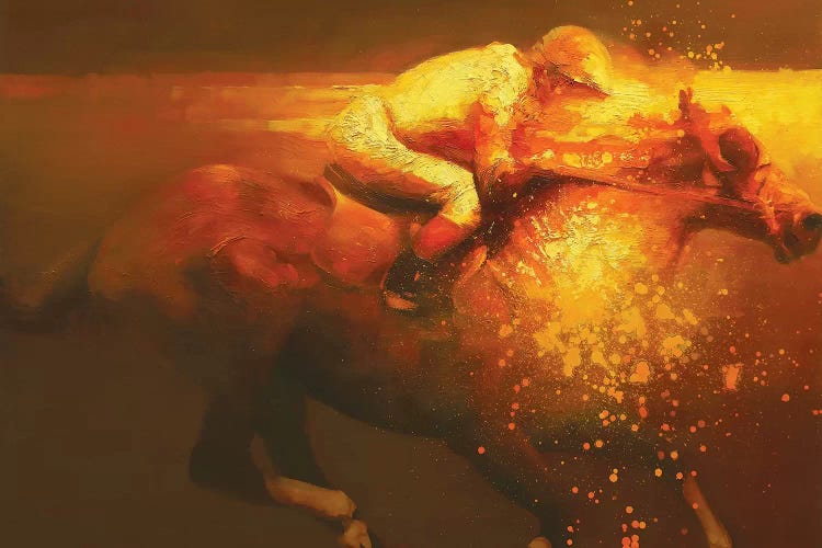 Velocidad II by Zil Hoque wall art