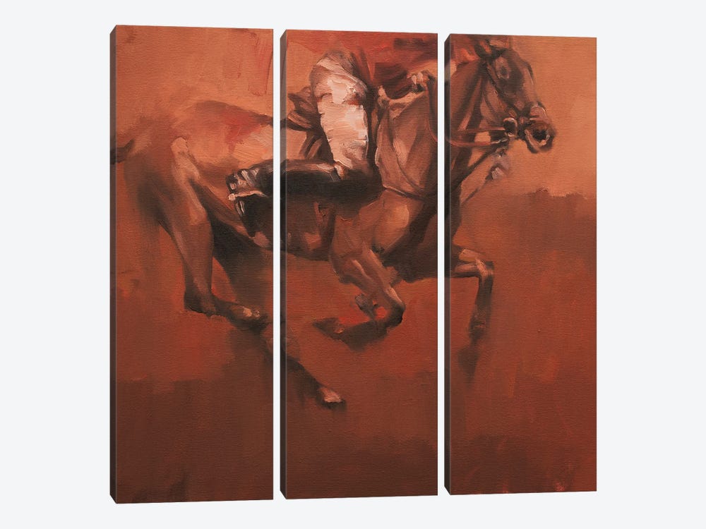 Centaur by Zil Hoque 3-piece Canvas Art