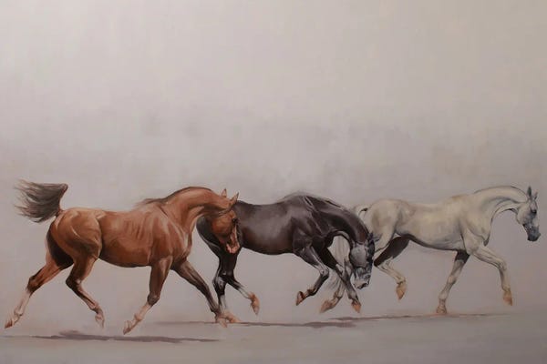 Fine Art Print: Black White And Tan by Zil Hoque