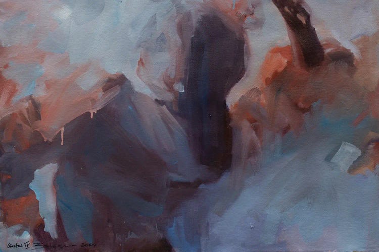 Gestos I by Zil Hoque wall art