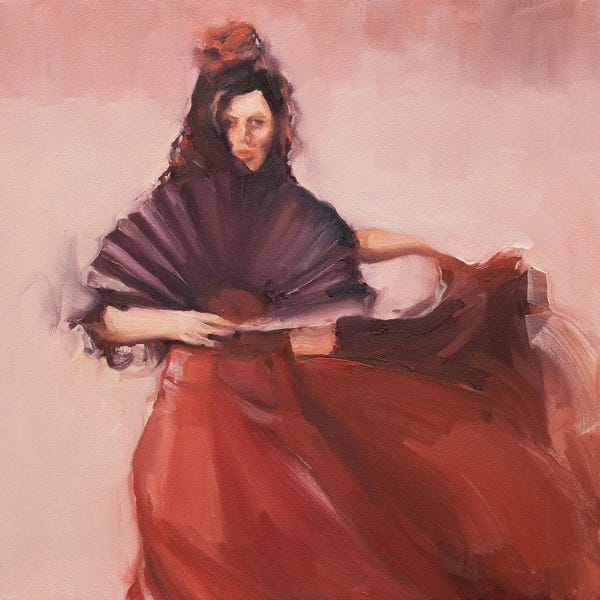 Zil Hoque: Una Manola by Zil Hoque