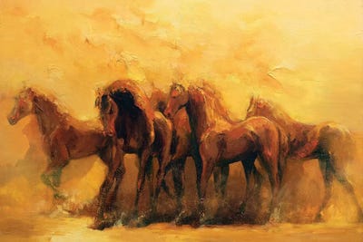 Andalucia  by Zil Hoque metal wall art