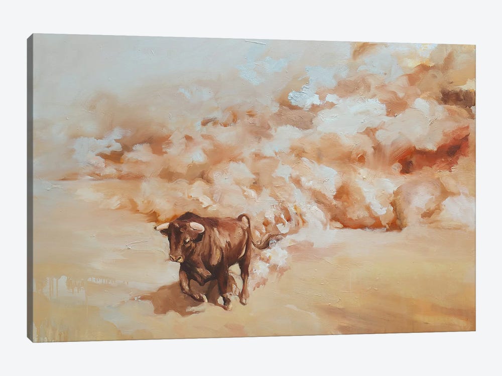 Desert Storm by Zil Hoque 1-piece Canvas Art Print