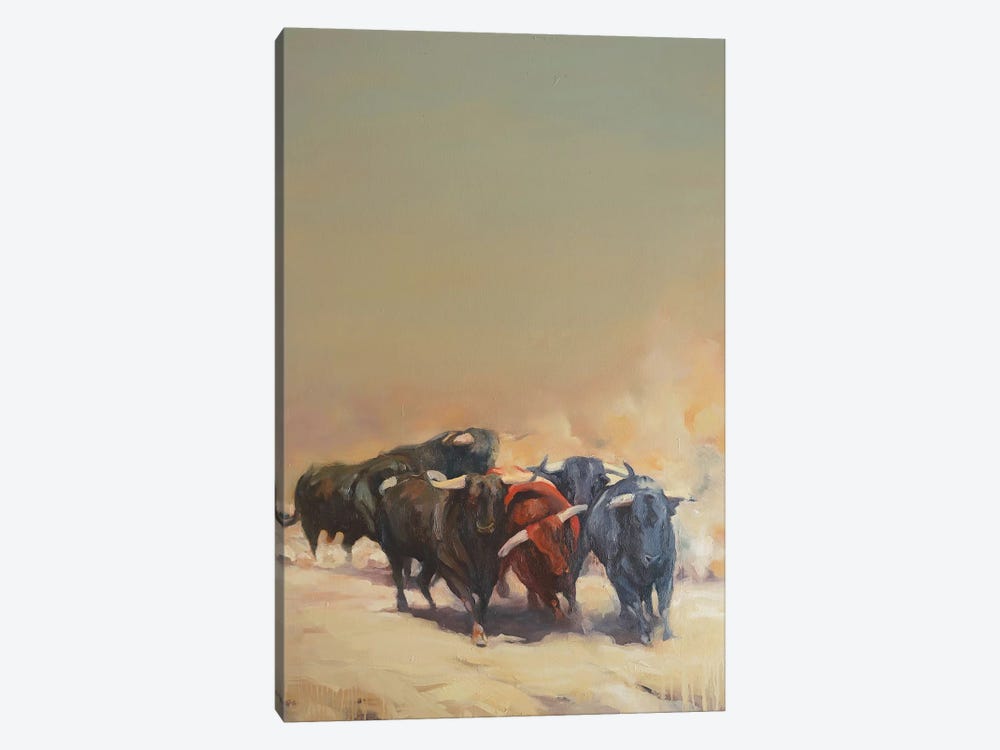 Stampede by Zil Hoque 1-piece Canvas Print