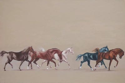 Arabians  by Zil Hoque canvas print