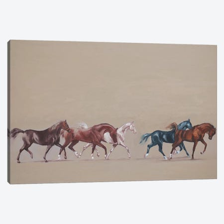 Arabians  Canvas Print #ZHO52} by Zil Hoque Canvas Art Print