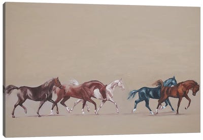Arabians  Canvas Art Print - Zil Hoque