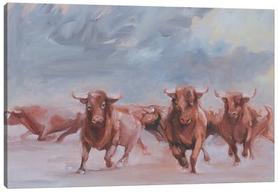 Lidians I Canvas Art Print - Bull Art