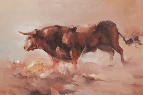 Bulls: Toro Bravo V by Zil Hoque