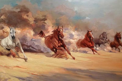 Commandment  by Zil Hoque canvas print