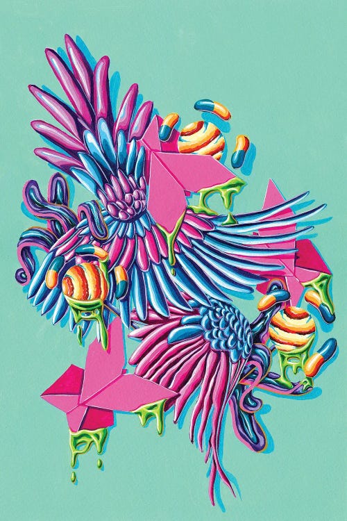 Corrigible Stunt by Bobbziee wall art
