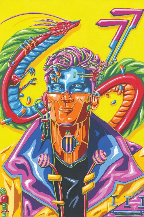 Cyberpunk LXXVII by Bobbziee wall art