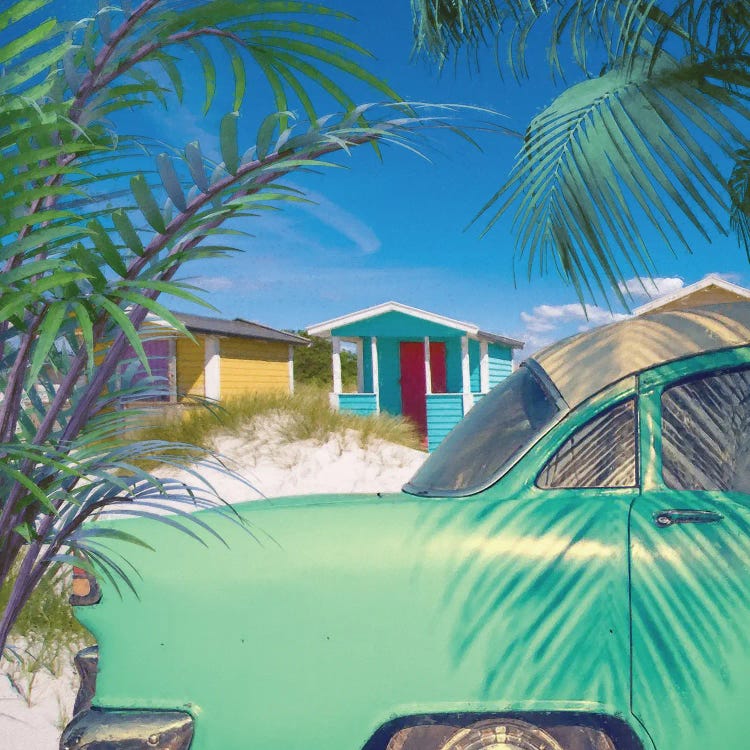 Ocean Drive II by Steve Hunziker wall art