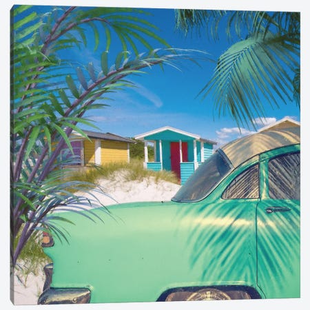 Ocean Drive II Canvas Print #ZIK122} by Steve Hunziker Canvas Art Print
