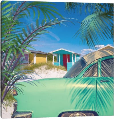 Ocean Drive II Canvas Art Print - Steve Hunziker