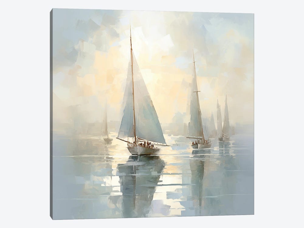 Silent Sailing, One by Steve Hunziker 1-piece Canvas Artwork