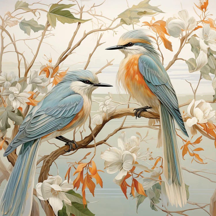 Audubon Classic,Two by Steve Hunziker wall art