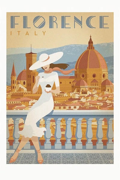 Steve Hunziker: Vintage Poster VIII by Steve Hunziker