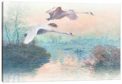 Frolicsome Palette V Canvas Art Print - Goose Art