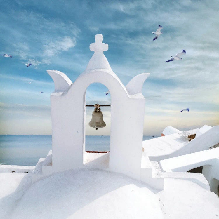 Grecian Blue II by Steve Hunziker wall art