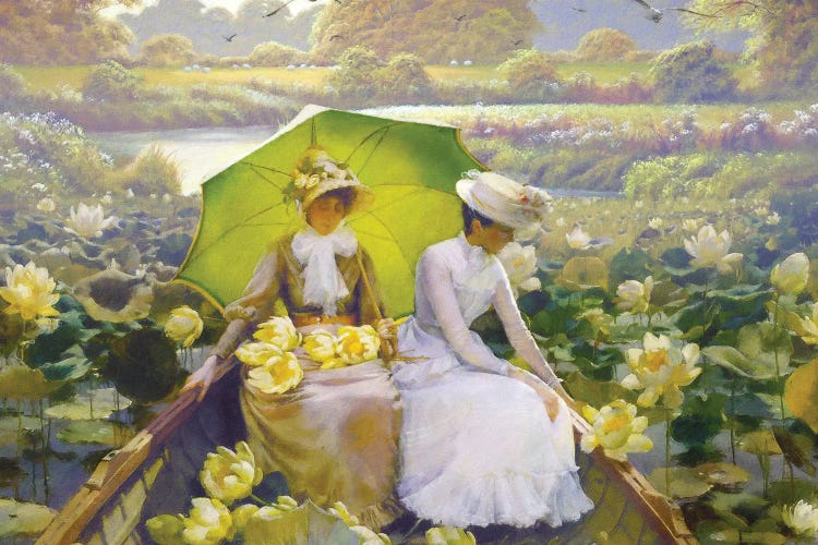 Lotus Ladies by Steve Hunziker wall art