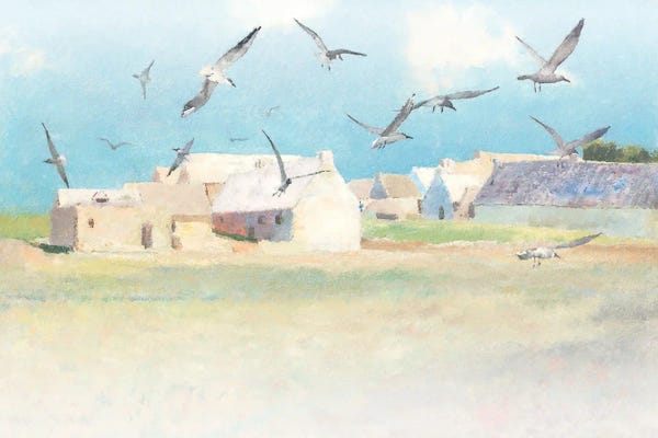 Steve Hunziker: Sea Side Villagers I by Steve Hunziker