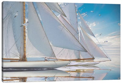 Smooth Sailing I Canvas Art Print - Steve Hunziker