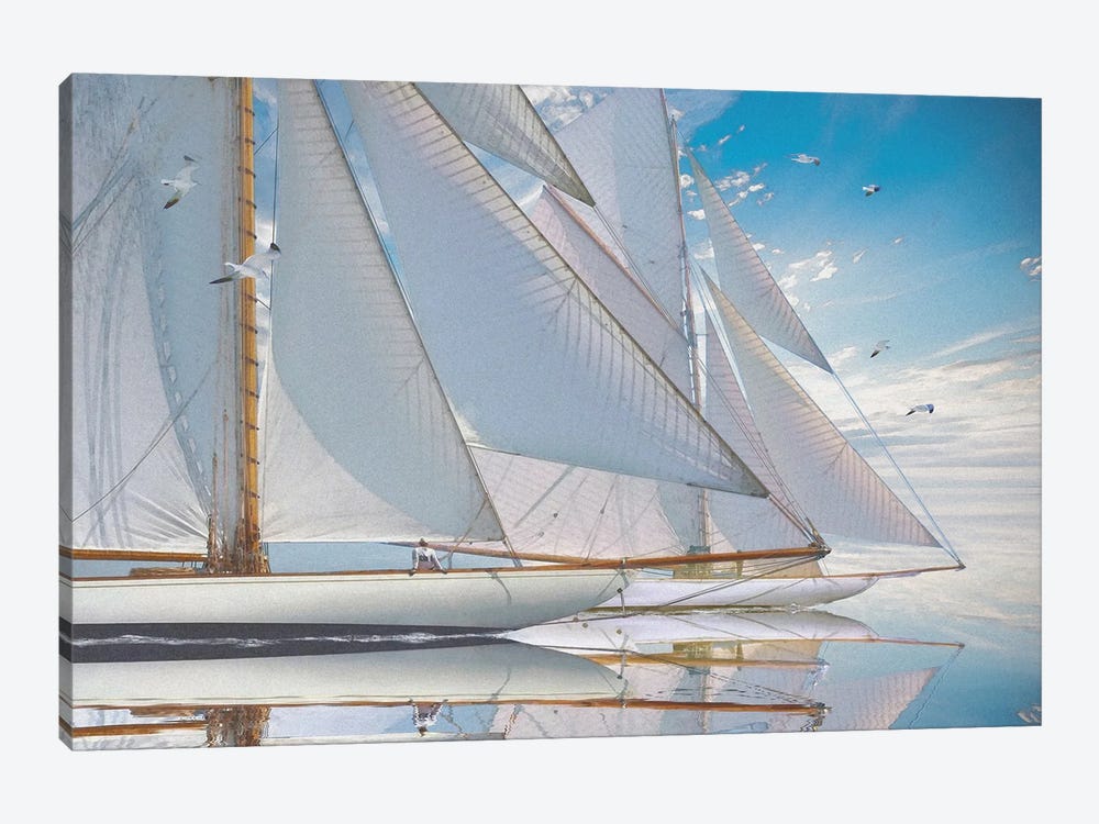 Smooth Sailing I by Steve Hunziker 1-piece Art Print