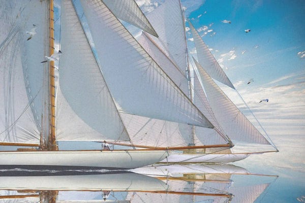 Steve Hunziker: Smooth Sailing I by Steve Hunziker