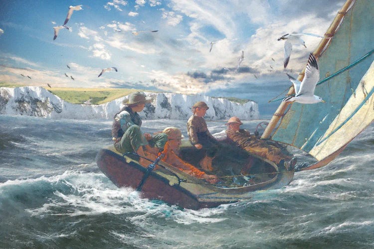 Windy Riders by Steve Hunziker wall art