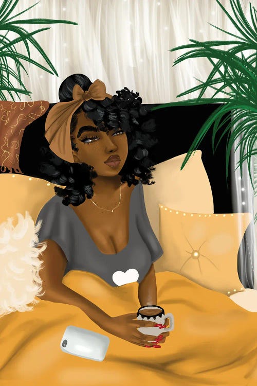 A Morning Vibe by Zola Arts wall art