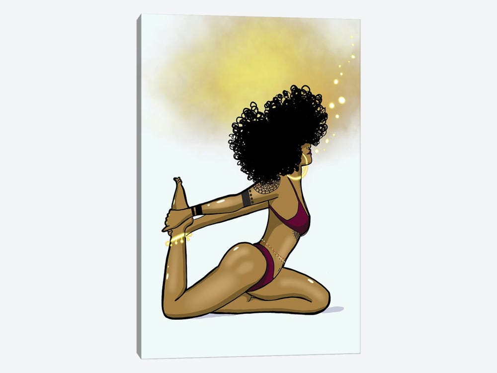 Yoga Magic by Zola Arts 1-piece Art Print
