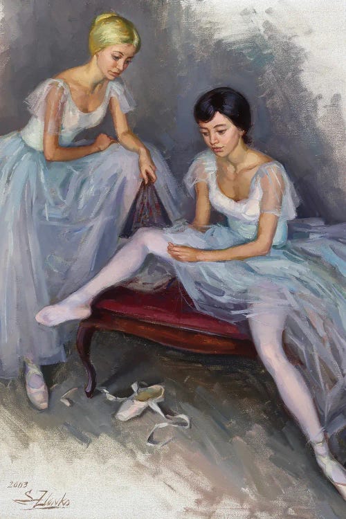Conversation by Serguei Zlenko wall art