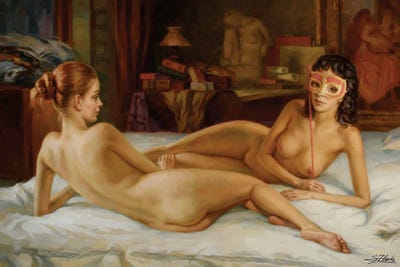 Carnival Fantasy by Serguei Zlenko framed wall art