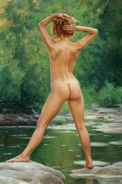 Serguei Zlenko: Summer Evening by Serguei Zlenko