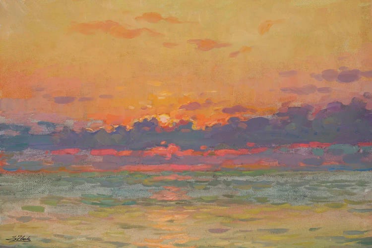Quiet Sunset by Serguei Zlenko wall art