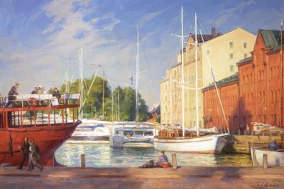 City Summer by Serguei Zlenko art print