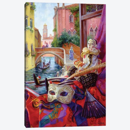Venecian Window Canvas Print #ZLN26} by Serguei Zlenko Canvas Print
